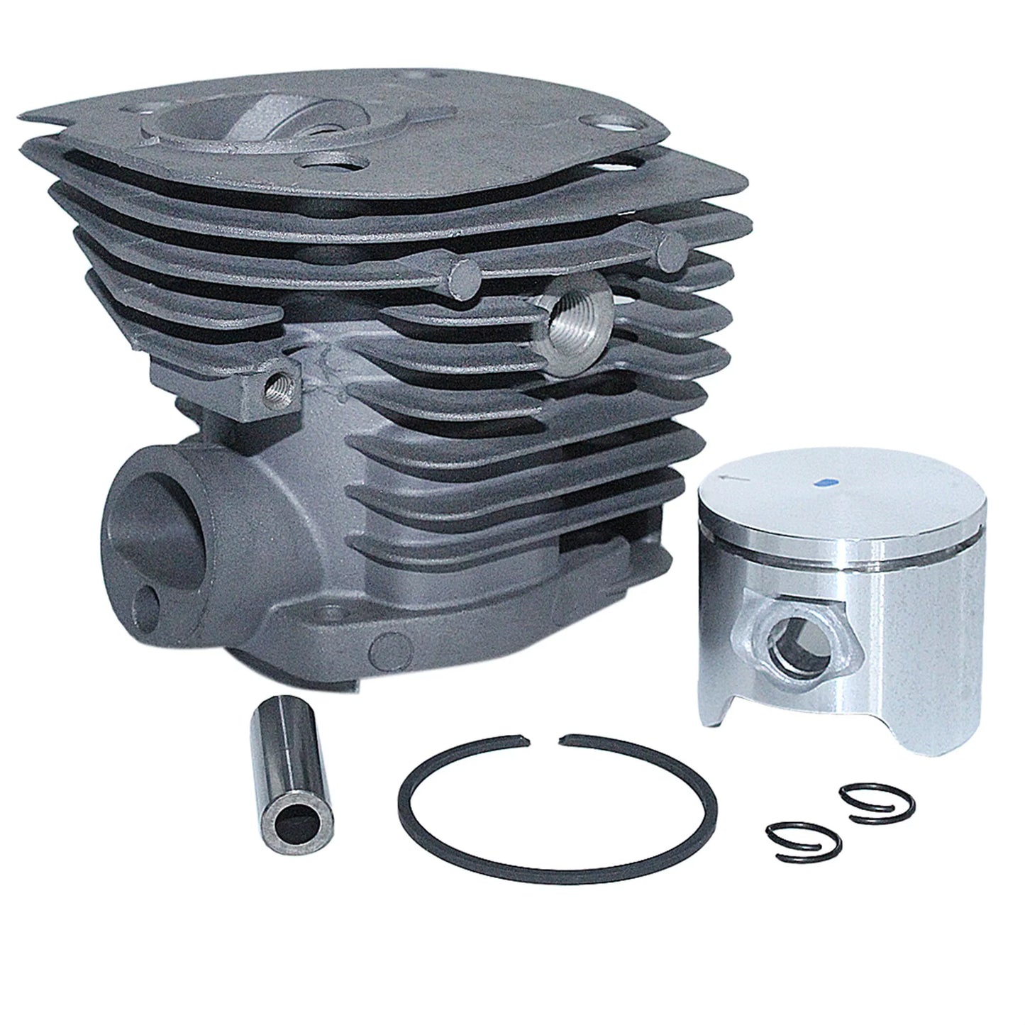 44mm Cylinder Piston Kit For Husqvarna 350 351 353 346XP w Air Fuel Filter Line