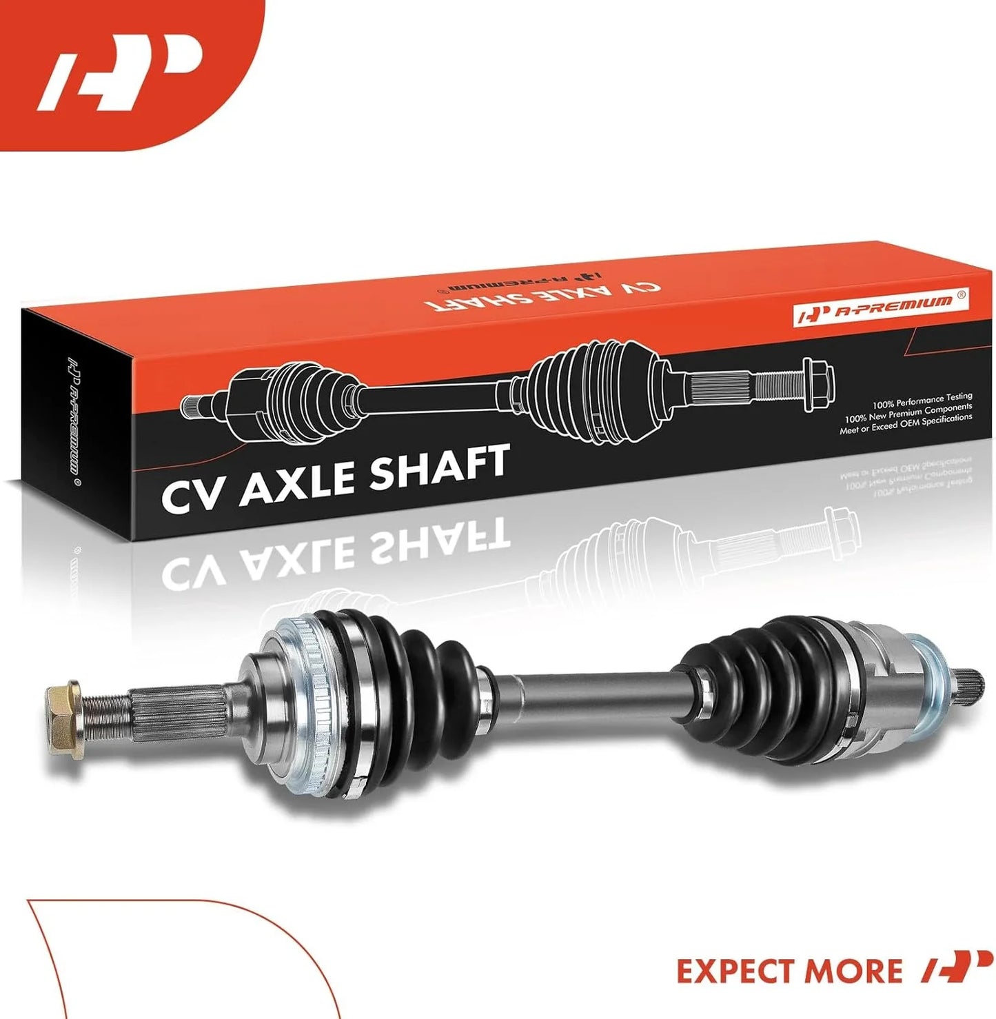 A-Premium Front Right Passenger Side CV Axle Shaft Assembly Compatible with Toyota RAV4 1996-2000 Corolla 1988-1992 L4 1.6L 2.0L ELECTRIC
