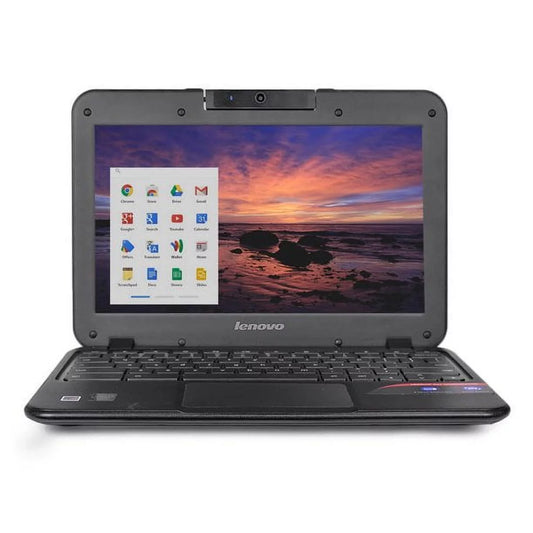 Used Lenovo N21 11.6" Chromebook Laptop Intel Celeron 2GB 16GB SSD - 80MG0000US