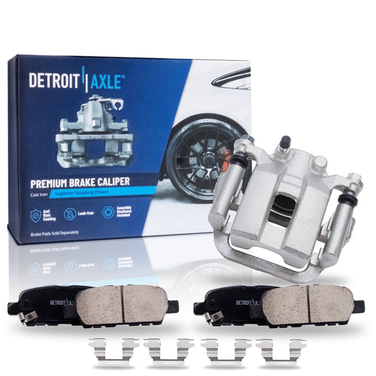 Detroit Axle - Rear Ceramic Pads Right Brake Caliper Replacement for Infiniti G35 Nissan 350Z Murano Quest Fits select: 2004 NISSAN 350Z ROADSTER, 2003 NISSAN 350Z COUPE