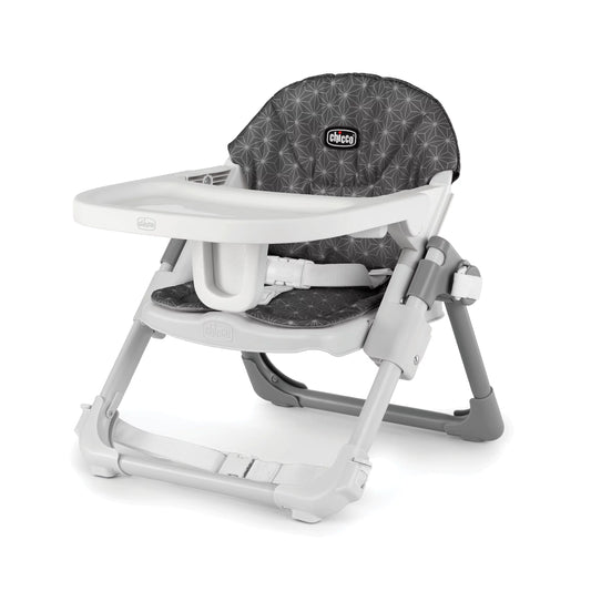 Chicco Take-A-Seat Chair Booster, Floor Seat and Toddler Chair - Grey Star (Grey)